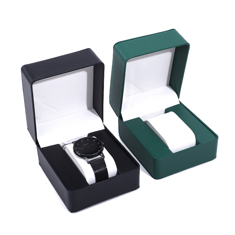 Men Accessories Organiser - Bekijk opbergdoos Pu enkele horlogevitrine Polshorloge