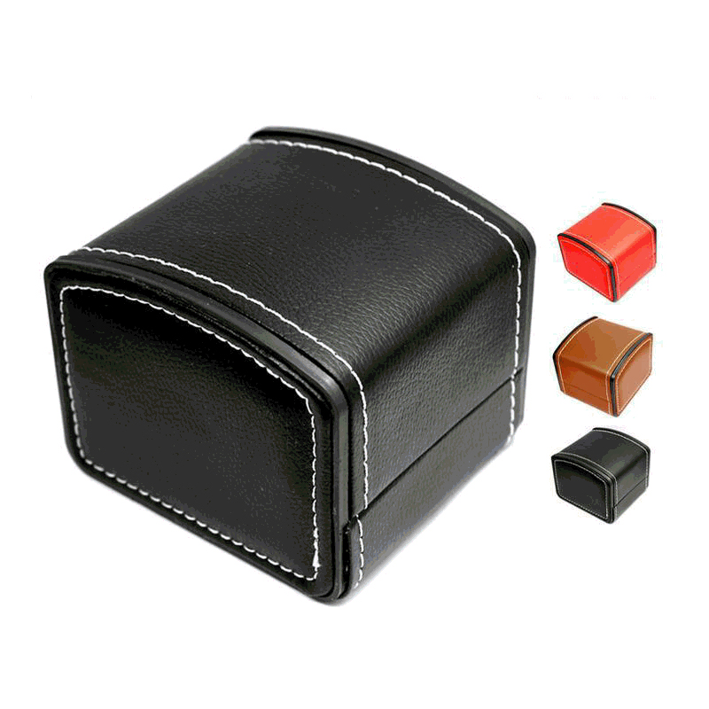 Men Accessories Organiser - Draagbare Horloge Box Pu Lederen Hoesje