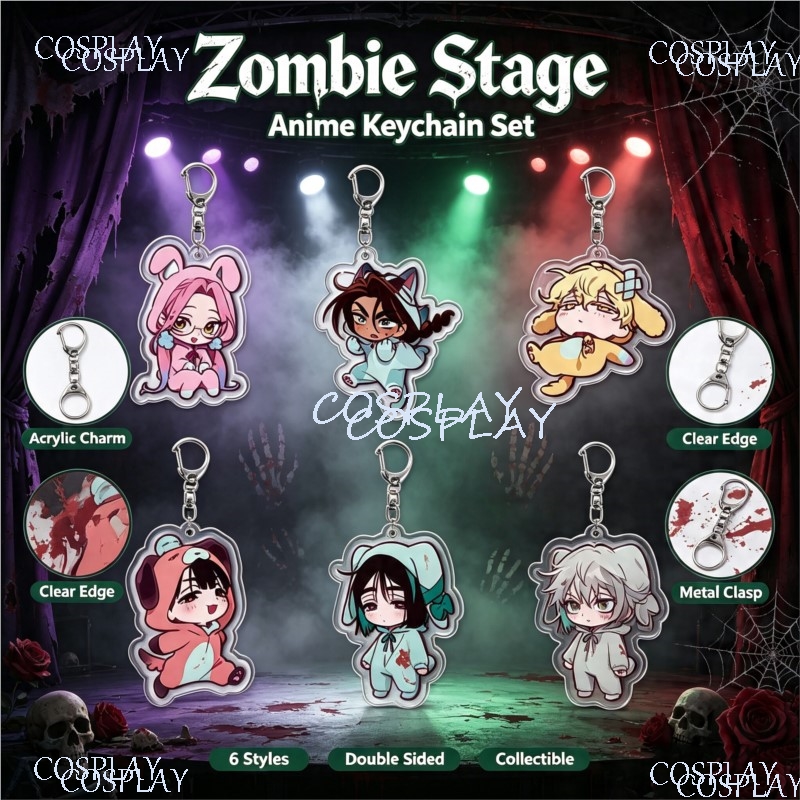 Men Accessories Fashion - Zombie Stage SUA MIZI Mode sleutelhanger