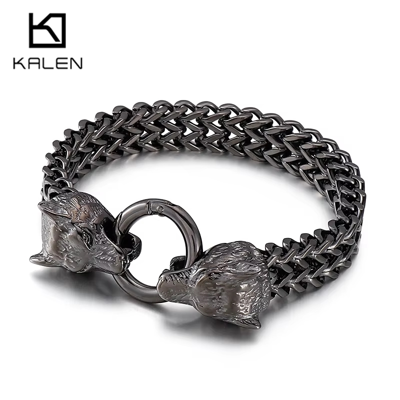 Men Accessories Bd - KALEN 19-23 cm Rock Viking Wolf