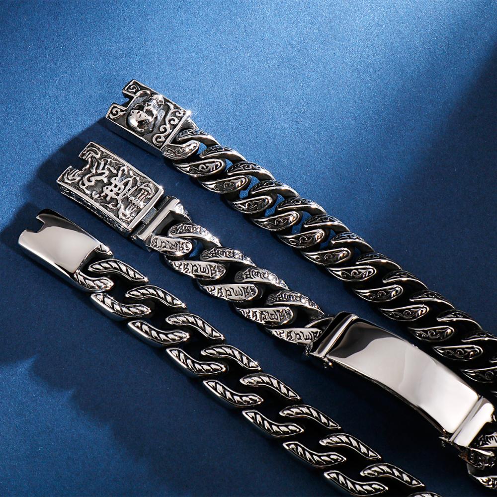 Kalen Punk Chain Skull Bangles - Men Accessories Bd recensie en prijs