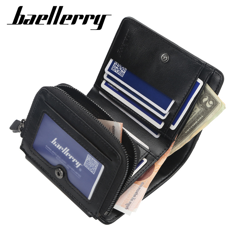 Nieuwe PU lederen herenportemo - Bifold Leather Wallet recensie en prijs