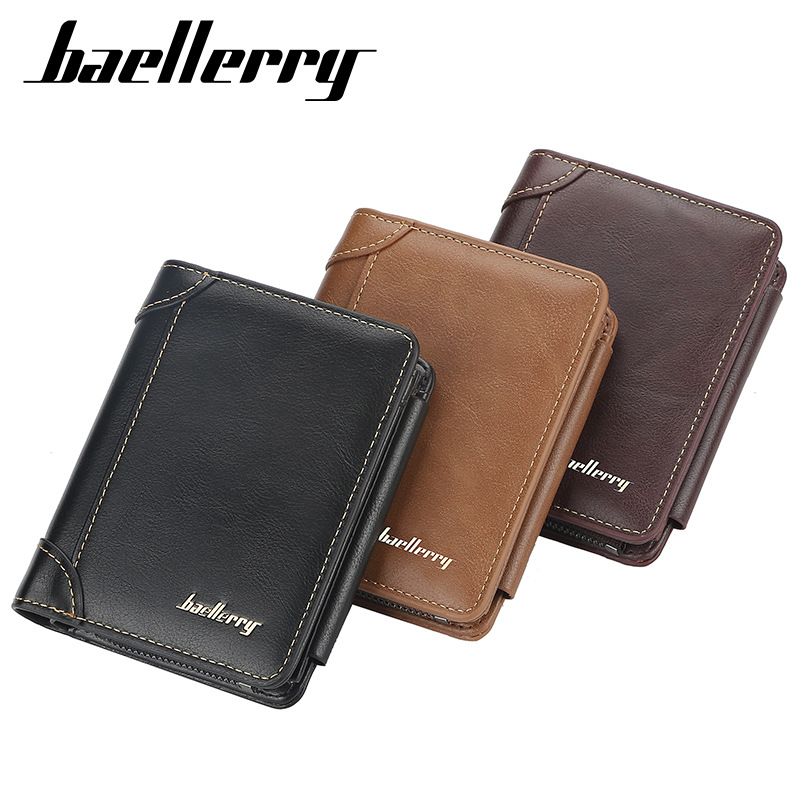Nieuwe PU lederen herenportemo - Bifold Leather Wallet recensie en prijs