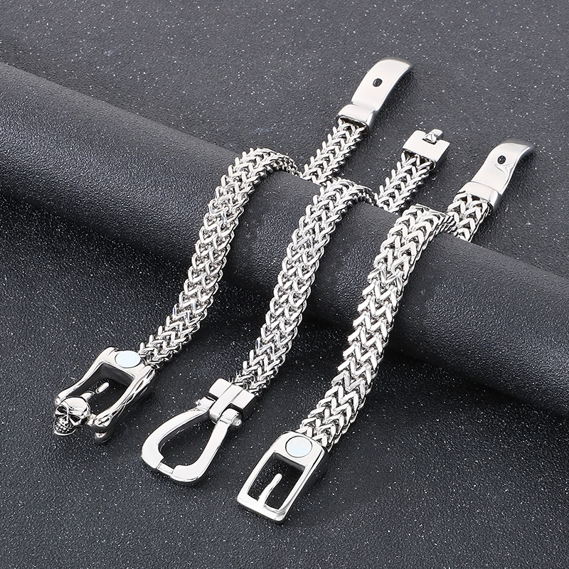 316L roestvrij staal dubbele r - Men Accessories Bd recensie en prijs