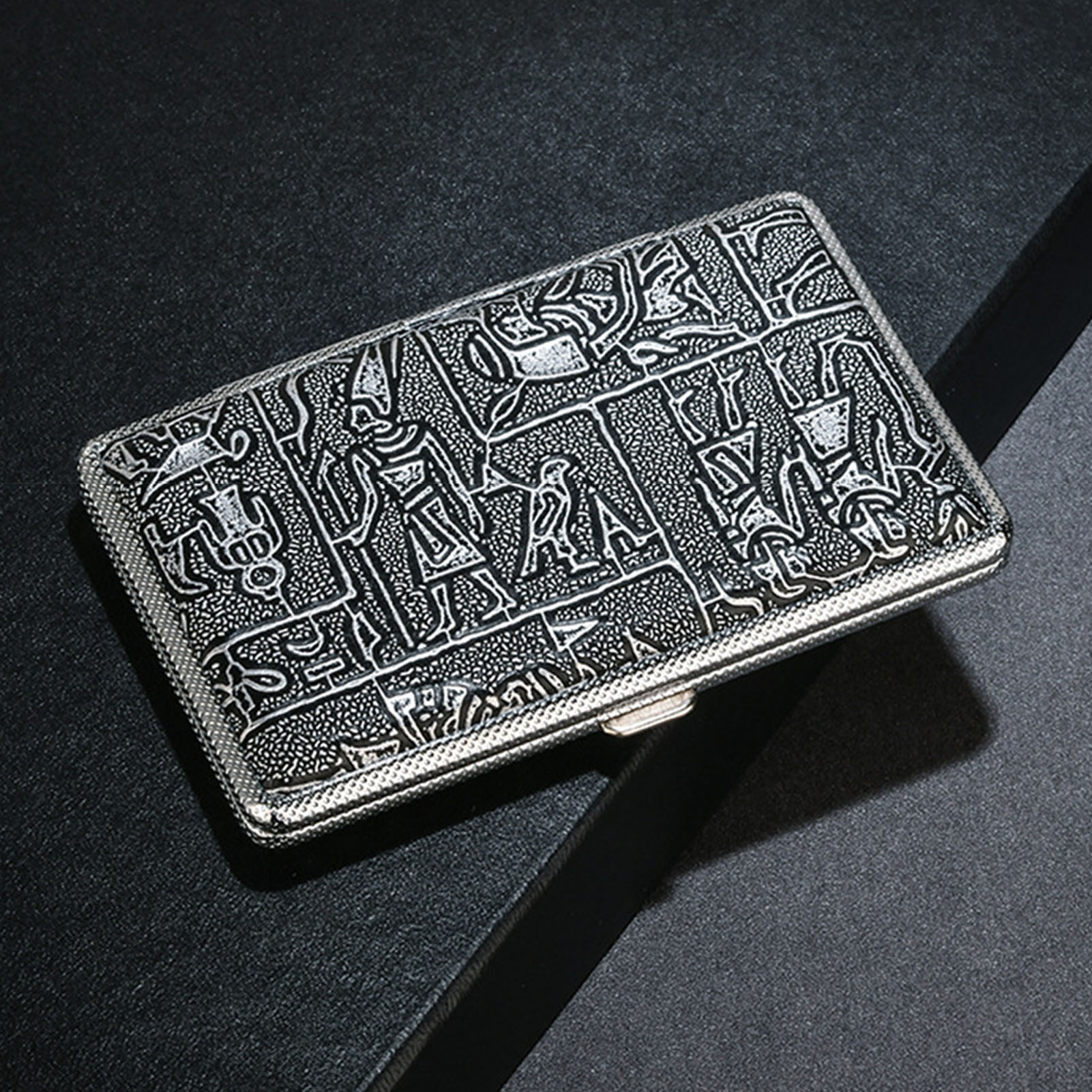 Metalen PU lederen sigarettenk - Men Accessories Gadgets recensie en prijs
