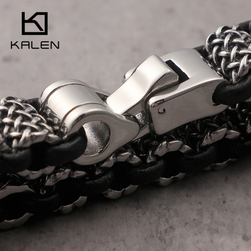 Kalen Vintage Zwart Lederen Li - Men Accessories Bd recensie en prijs