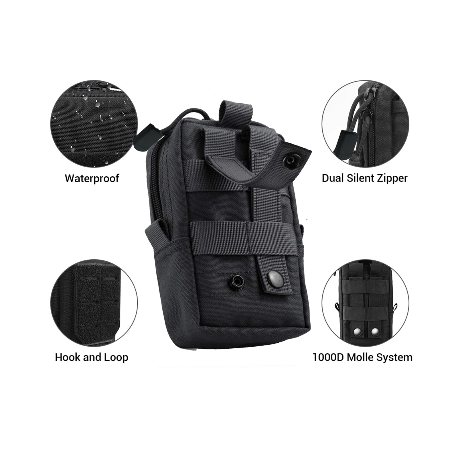 Tactische Molle Pouch Heuptas  - Men Accessories Organiser recensie en prijs