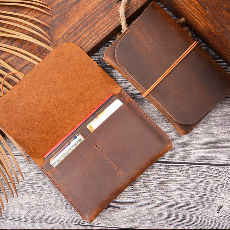 Handgemaakte paspoortportemonn - Bifold Leather Wallet recensie en prijs
