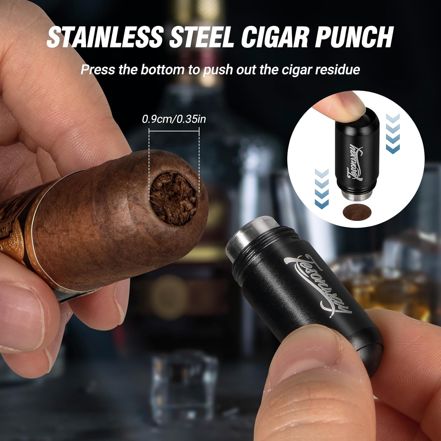 Cigarenpons, 2-in-1 sigarennaa - Men Accessories Drawing recensie en prijs