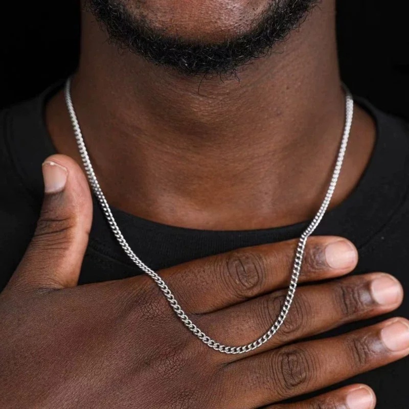 2 mm Cubaanse ketting voor her - Men'S Accessories Trending recensie en prijs
