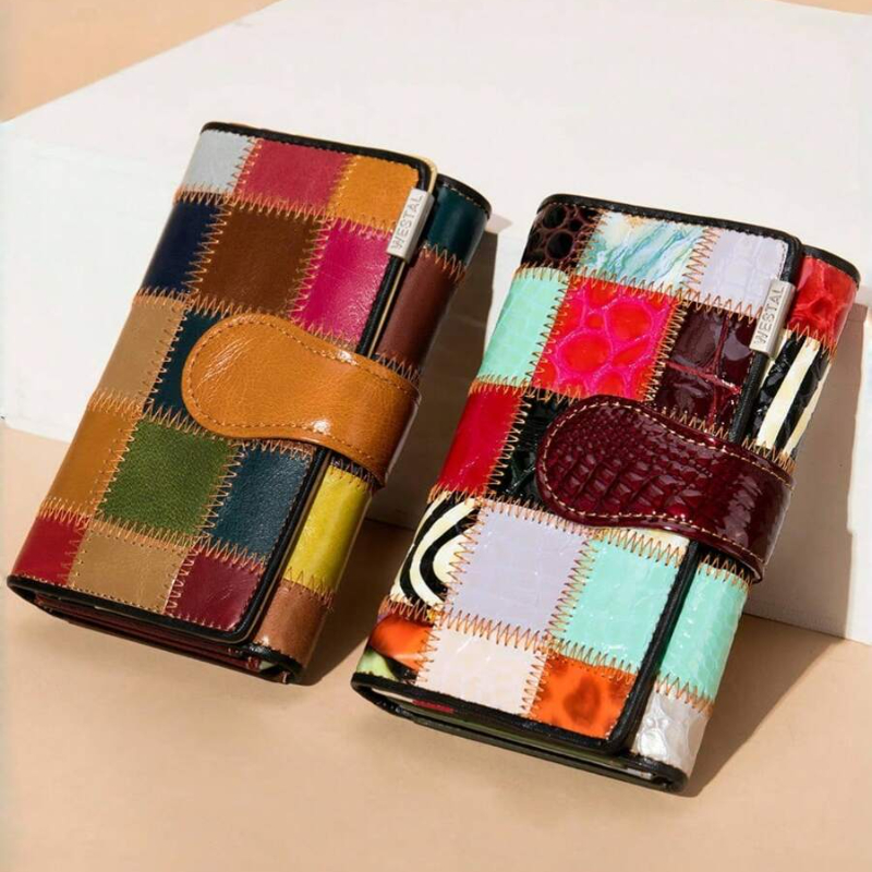 Elegante dames handgemaakte ta - Bifold Leather Wallet recensie en prijs