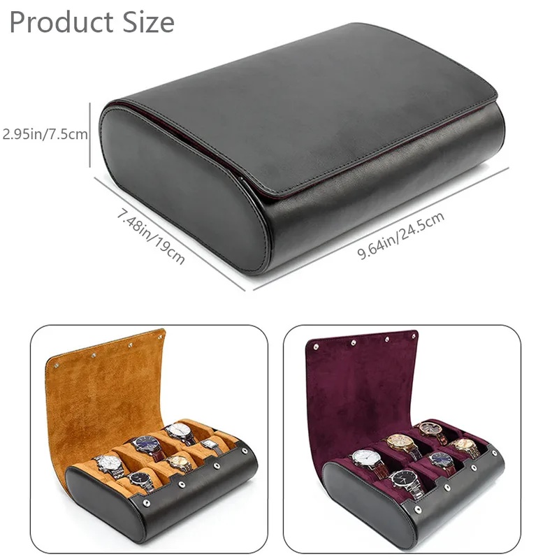 6 slots draagbare horlogerol r - Men Accessories Organiser recensie en prijs