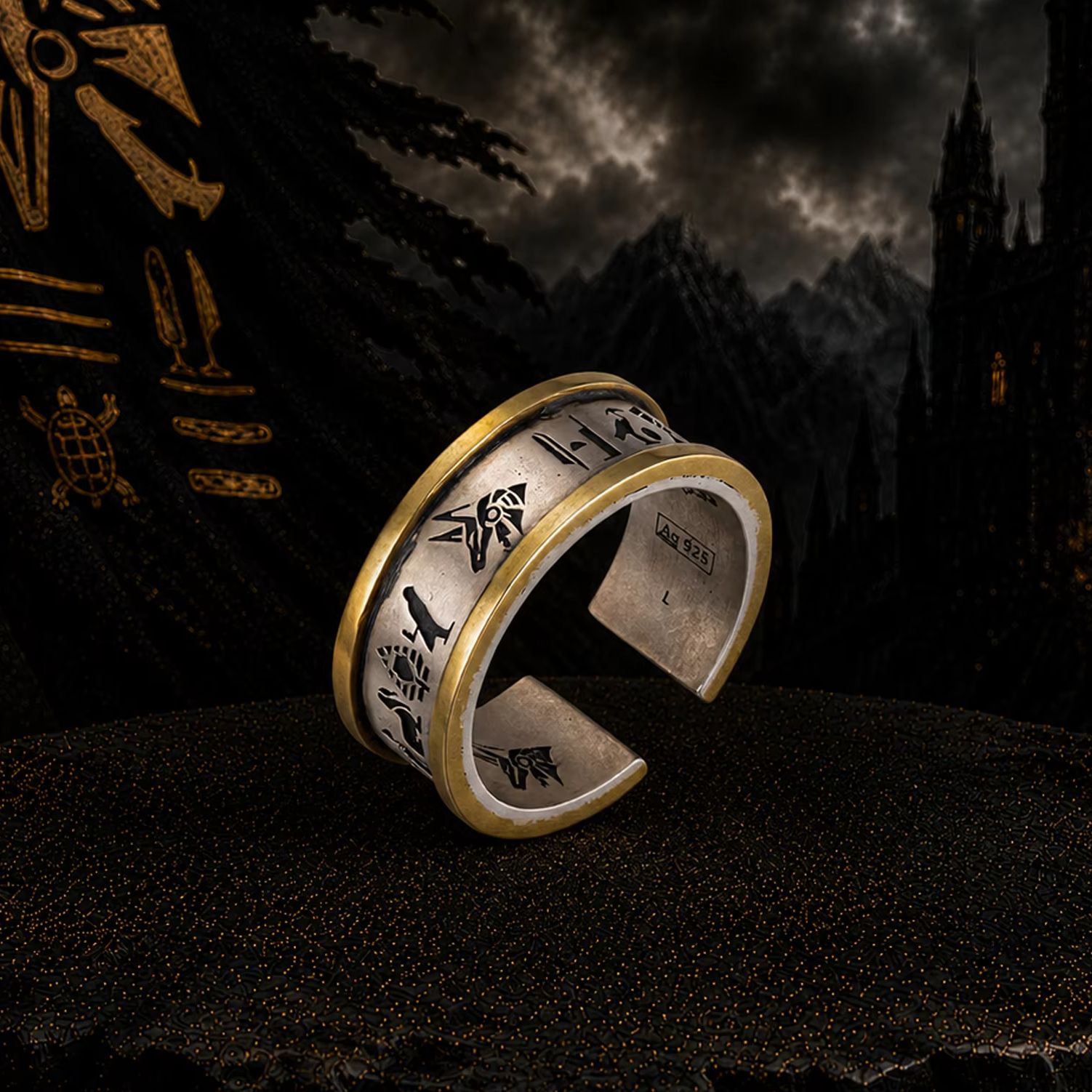 925 Sterling zilveren Anubis o - Men'S Accessories Jewelry Egypt recensie en prijs