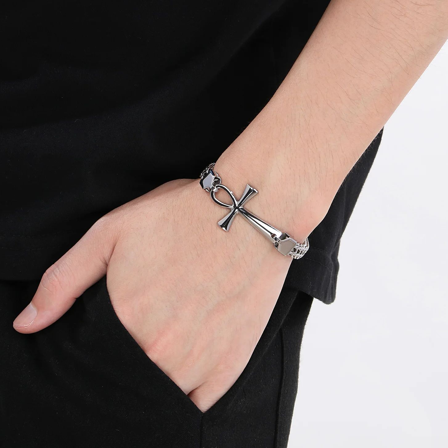 Haoyi Roestvrij Staal Egypte C - Men'S Accessories Jewelry Egypt recensie en prijs