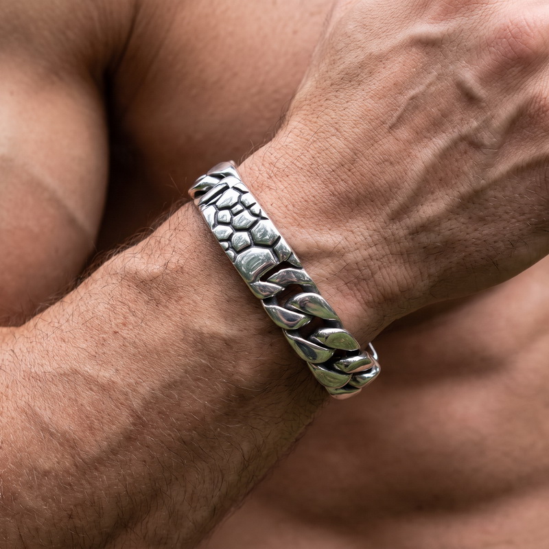 KALEN Vintage RVS Curb Chain A - Men Accessories Bd recensie en prijs