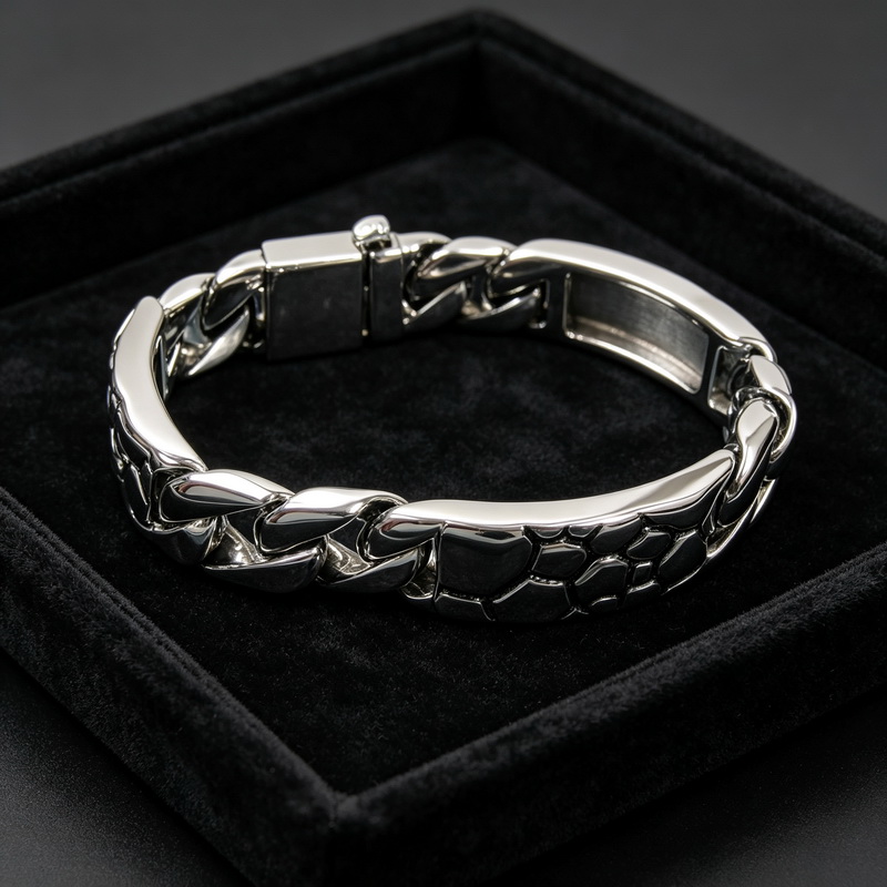 KALEN Vintage RVS Curb Chain A - Men Accessories Bd recensie en prijs
