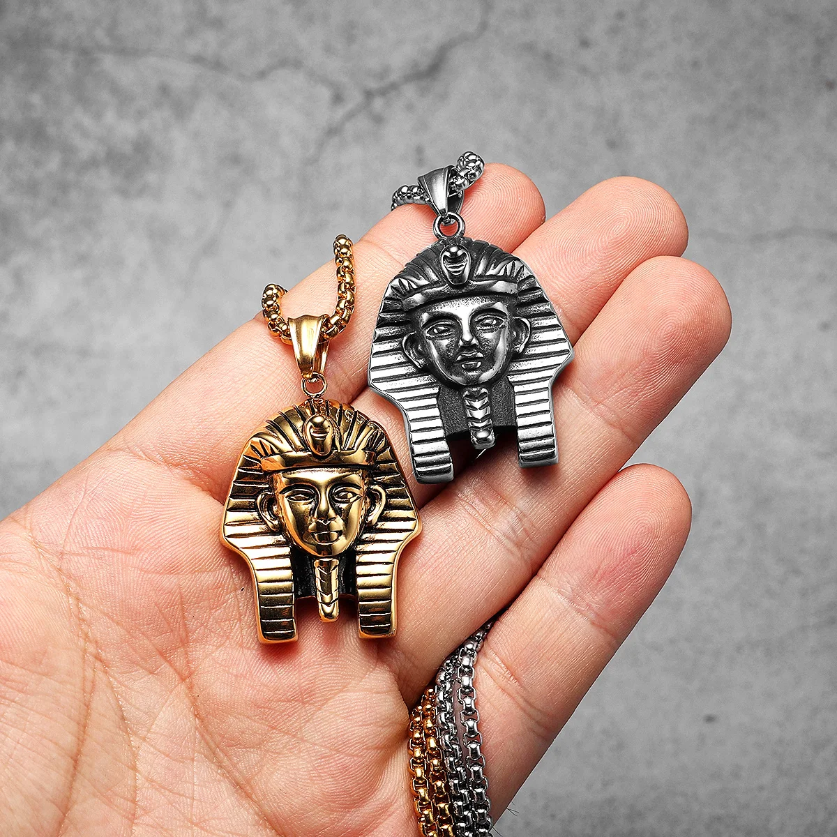 Egypte Farao Sfinx Mannen Kett - Men'S Accessories Jewelry Egypt recensie en prijs